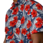 Detroit Tigers Hawaiian Shirt – Hibiscus Fiesta