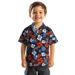Detroit Tigers Hawaiian Shirt – Hibiscus Flower Design