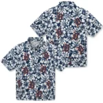 Detroit Tigers Hawaiian Shirt – Hibiscus Motif