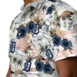 Detroit Tigers Hawaiian Shirt – Hibiscus Seaside