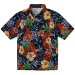 Detroit Tigers Hawaiian Shirt – Hibiscus Tiki Jungle