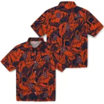 Detroit Tigers Hawaiian Shirt – Monstera Layer