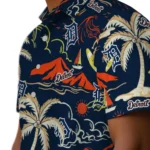 Detroit Tigers Hawaiian Shirt – Palm Tree Island