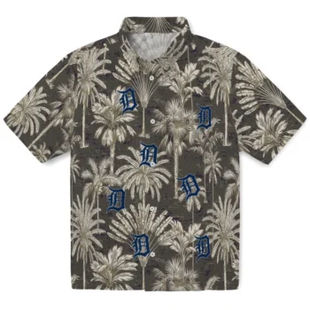 detroit tigers palm shadows navy hawaiian shirts best selling