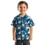 Drake Bulldogs Hawaiian Shirt – Flamingo and Hibiscus