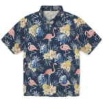 Drake Bulldogs Hawaiian Shirt – Flamingo Hibiscus