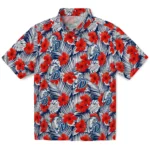 Drake Bulldogs Hawaiian Shirt – Hibiscus Fiesta