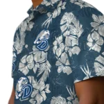 Drake Bulldogs Hawaiian Shirt – Hibiscus Flowers