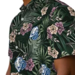 Drake Bulldogs Hawaiian Shirt – Hibiscus Leaves Pattern