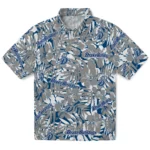 Drake Bulldogs Hawaiian Shirt – Hibiscus Overlay