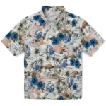 Drake Bulldogs Hawaiian Shirt – Hibiscus Seaside