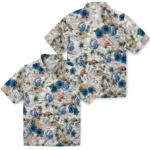 Drake Bulldogs Hawaiian Shirt – Hibiscus Seaside