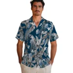 Drake Bulldogs Hawaiian Shirt – Palm Leaves
