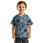 Drake Bulldogs Hawaiian Shirt – Palm Sunset