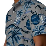 Drake Bulldogs Hawaiian Shirt – Palm Sunset