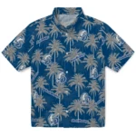 Drake Bulldogs Hawaiian Shirt – Palm Tree Motif