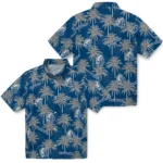 Drake Bulldogs Hawaiian Shirt – Palm Tree Motif
