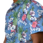Drake Bulldogs Hawaiian Shirt – Pineapple Bouquet