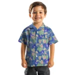 Duke Blue Devils Hawaiian Shirt – Anthurium Overlay