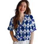 Duke Blue Devils Hawaiian Shirt – Golfing Plaid