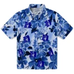 Duke Blue Devils Hawaiian Shirt – Hibiscus Arrangement