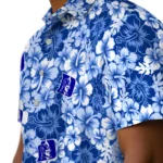 Duke Blue Devils Hawaiian Shirt – Hibiscus Blooms
