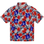 Duke Blue Devils Hawaiian Shirt – Hibiscus Fiesta