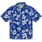 Duke Blue Devils Hawaiian Shirt – Hibiscus Flower Design