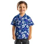 Duke Blue Devils Hawaiian Shirt – Hibiscus Flower Design