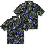 Duke Blue Devils Hawaiian Shirt – Hibiscus Leaves Pattern