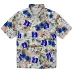 Duke Blue Devils Hawaiian Shirt – Hibiscus Seaside