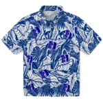 Duke Blue Devils Hawaiian Shirt – Monstera Layer