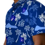 Duke Blue Devils Hawaiian Shirt – Palm And Clouds