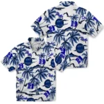 Duke Blue Devils Hawaiian Shirt – Palm Sunset
