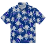 Duke Blue Devils Hawaiian Shirt – Palm Tree Motif