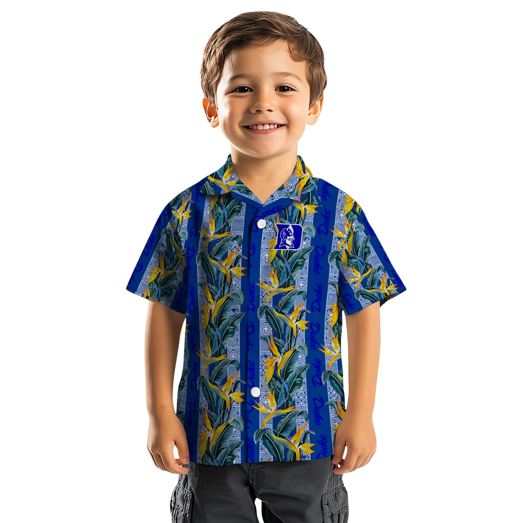 Duke Blue Devils Hawaiian Shirt - Paradise Vines duke blue devils paradise vines blue hawaiian shirts top rated