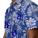 Duke Blue Devils Hawaiian Shirt – Vintage Palm Tree