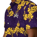 East Carolina Pirates Hawaiian Shirt – 50th State Flower