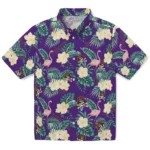 East Carolina Pirates Hawaiian Shirt – Flamingo and Hibiscus