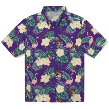 east carolina pirates flamingo palms purple hawaiian shirts best selling
