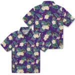 East Carolina Pirates Hawaiian Shirt – Flamingo and Hibiscus