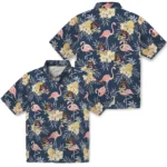 East Carolina Pirates Hawaiian Shirt – Flamingo Hibiscus