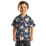 East Carolina Pirates Hawaiian Shirt – Flamingo Hibiscus