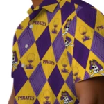 East Carolina Pirates Hawaiian Shirt – Golfing Plaid