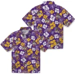 East Carolina Pirates Hawaiian Shirt – Hibiscus Flower Design