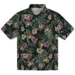 East Carolina Pirates Hawaiian Shirt – Hibiscus Leaves Pattern