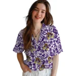 East Carolina Pirates Hawaiian Shirt – Hibiscus Motif