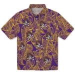 East Carolina Pirates Hawaiian Shirt – Leaf Outline