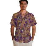 East Carolina Pirates Hawaiian Shirt – Leaf Outline