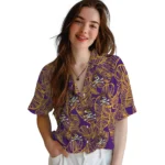 East Carolina Pirates Hawaiian Shirt – Leaf Outline